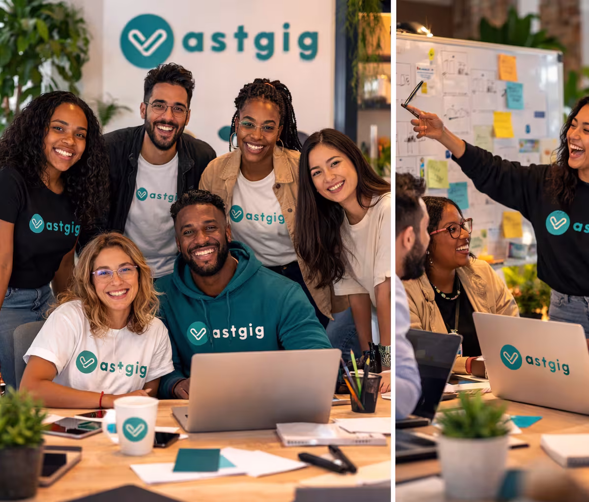 Vastgig Cloud Solution team members